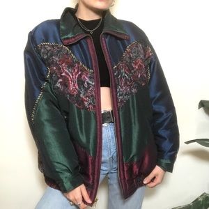 Rare Vintage BE IN THE CURRENT SEEN Puffer Jacket